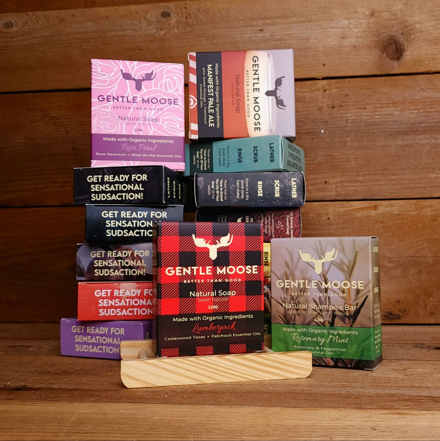 Gentle Moose natural soap mega pack made in Canada