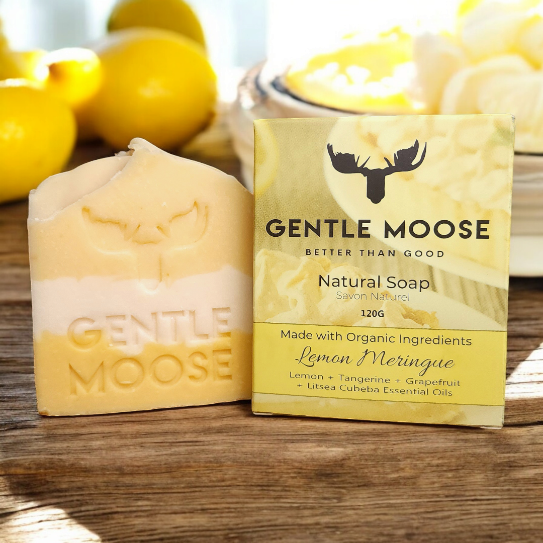 Gentle Moose best Natural Soap with organic ingredients made in Canada