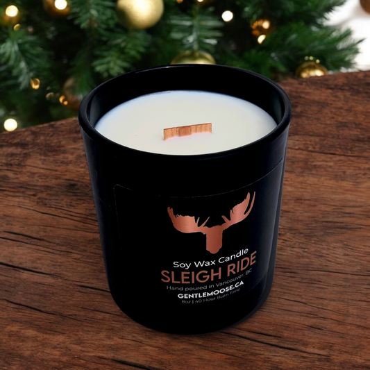 Soy Wax Candle Sleigh Ride