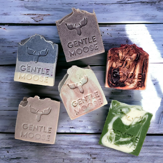Gentle Moose Natural Soap 6-Pack made in Canada