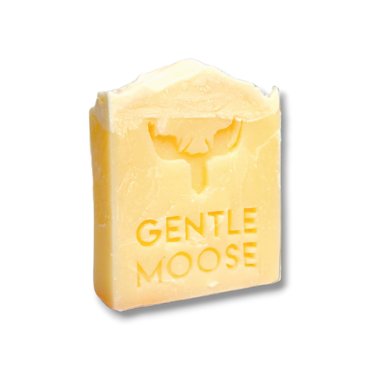 Gentle Moose Natural Skincare Soap Lemon Meringue Scent made in Canada with organic ingredients