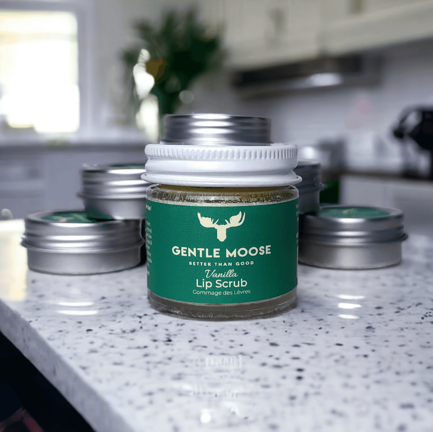 Gentle Moose Natural Skincare Vanilla Lip Scrub