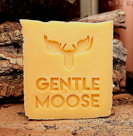 Gentle Moose Rosemary Mint Natural Shampoo Bar made in Canada