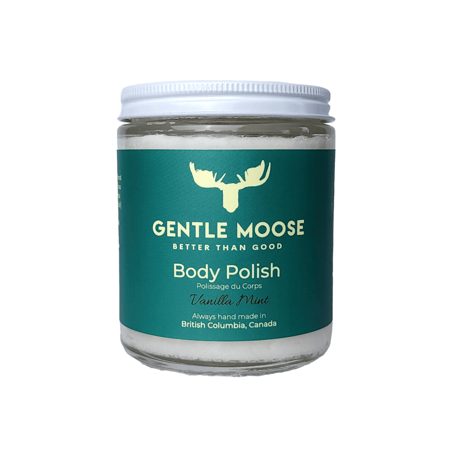 Gentle Moose Skincare Natural Body Polish Vanilla Mint Scent