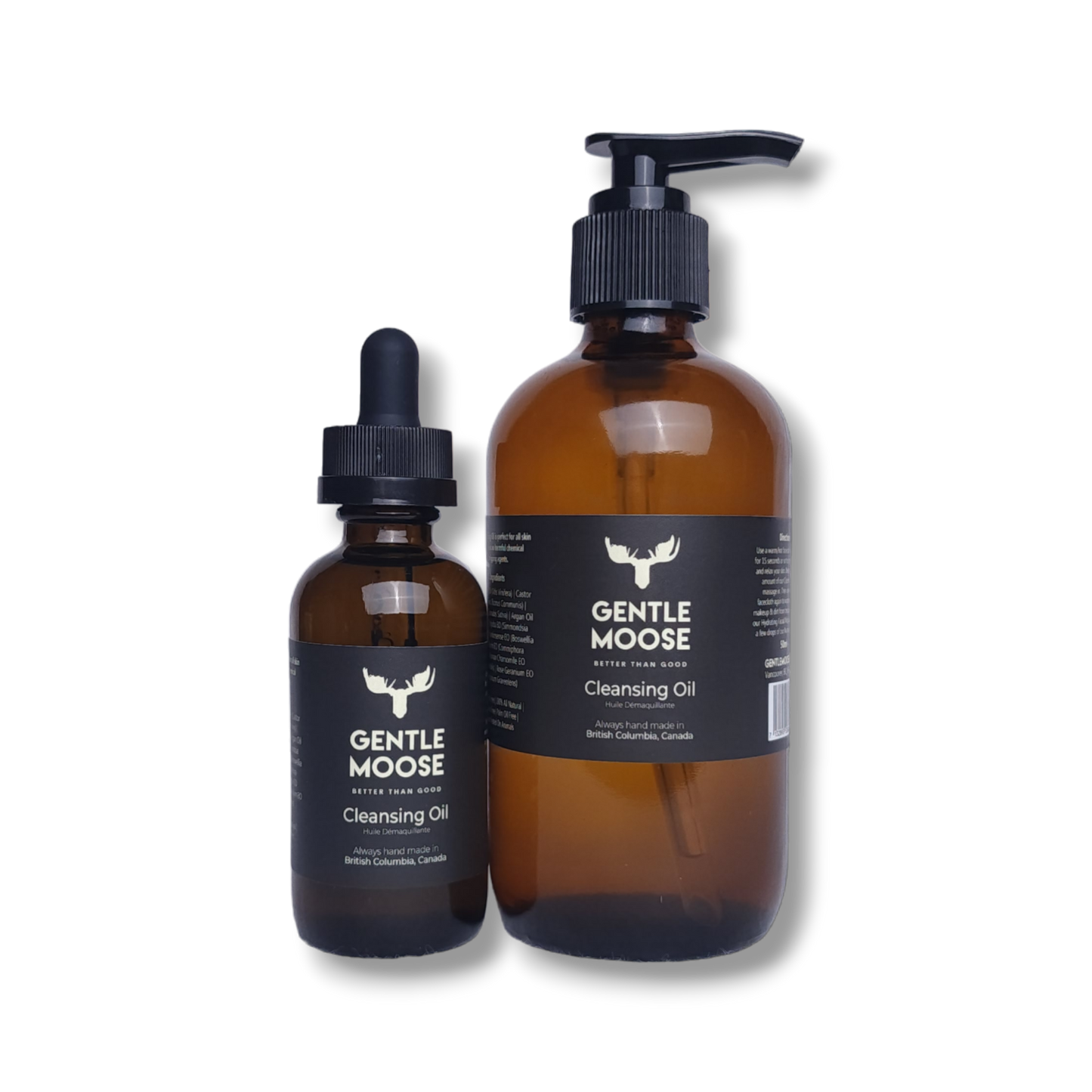 Gentle Moose Skincare Natural Cleansing Oil made in Canada