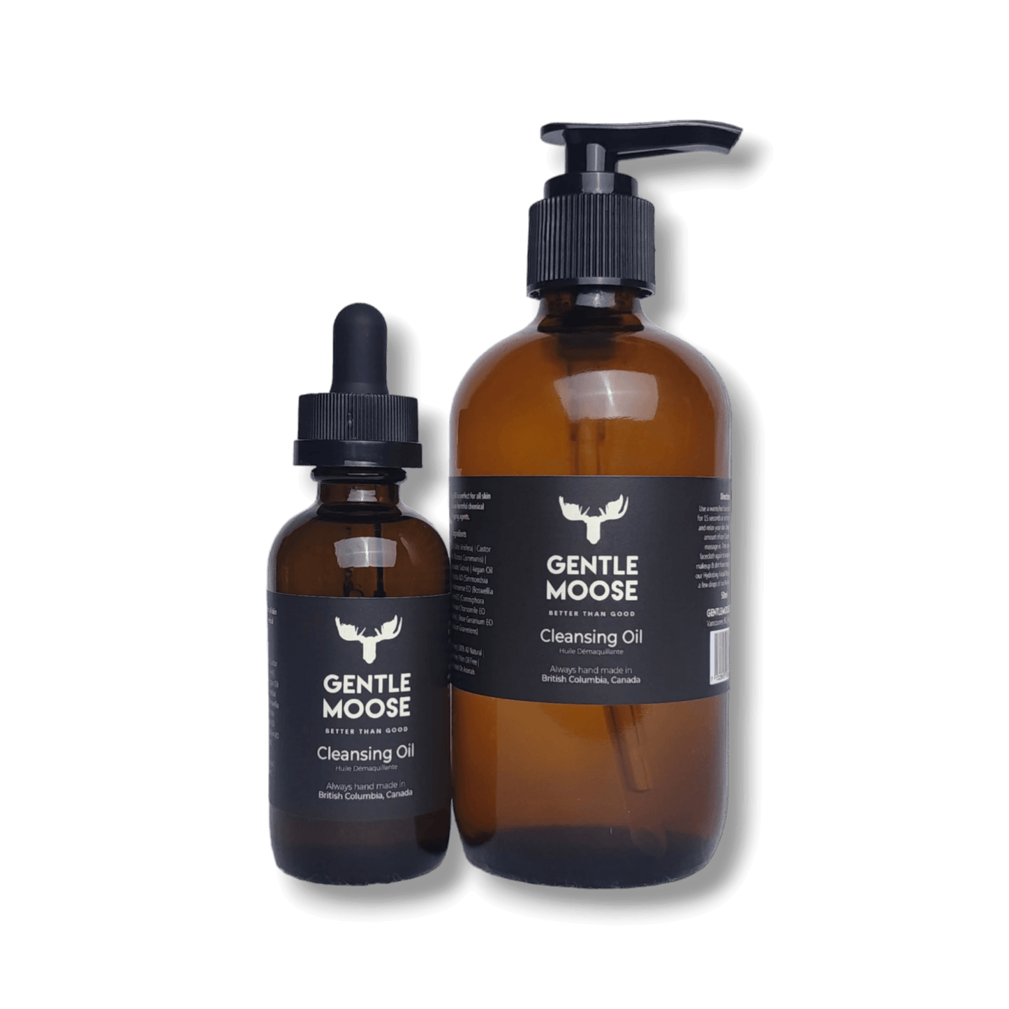 Gentle Moose Skincare Natural Cleansing Oil made in Canada