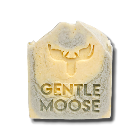 Gentle Moose best Natural Soap with organic ingredients and citrus and peppermint essential oils made in Canada