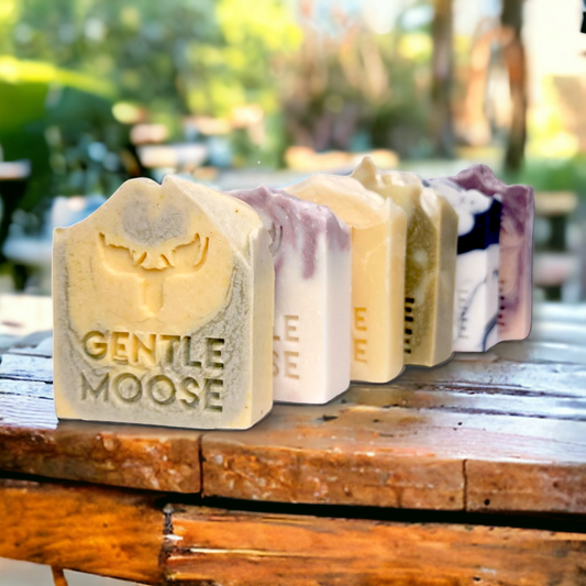 Gentle Moose Skincare Natural Ingredients 6 Pack Soap paraben free