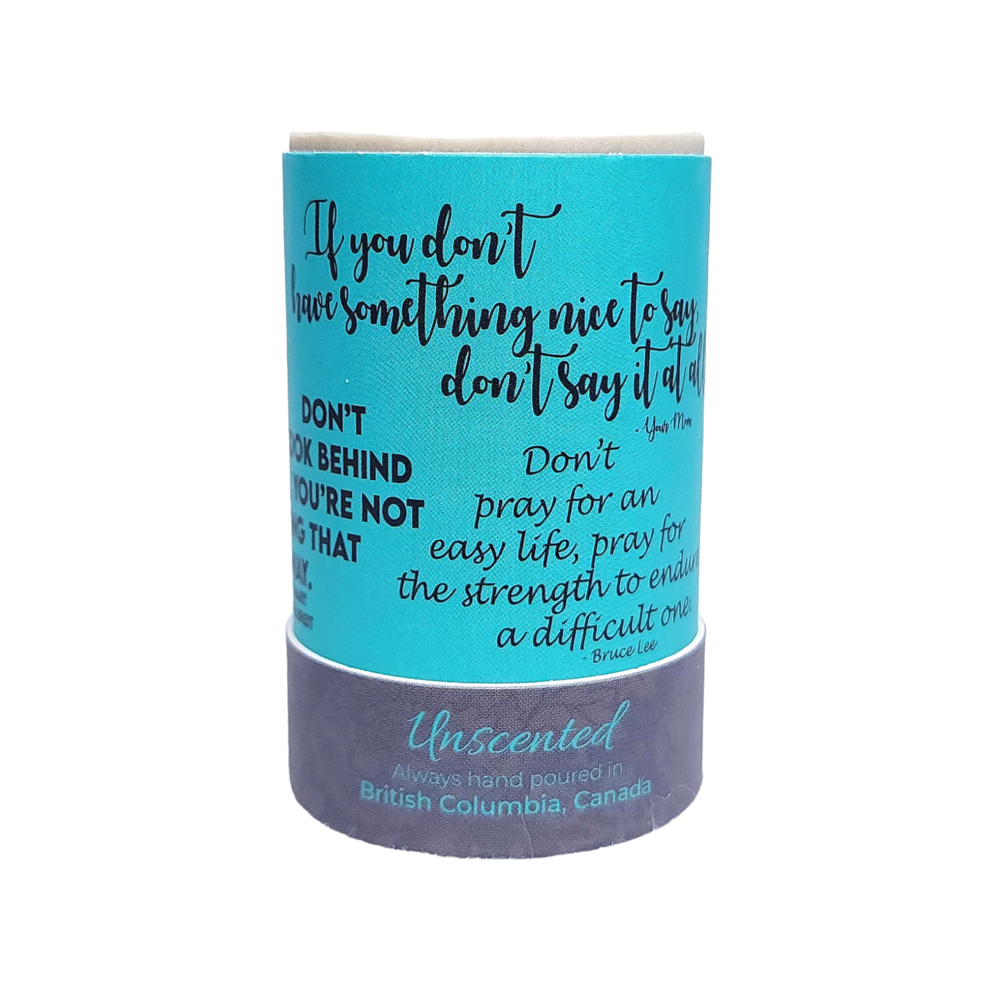 Gentle Moose Natural Skincare Aluminum and Baking Soda Free Deodorant Unscented Made In Canada Freedom