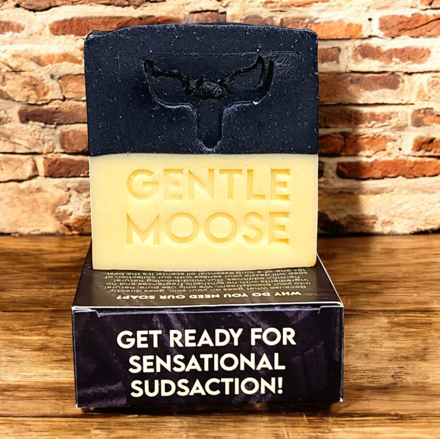 Gentle Moose Skincare Natural Ingredients Licorice Soap Made in Canada
