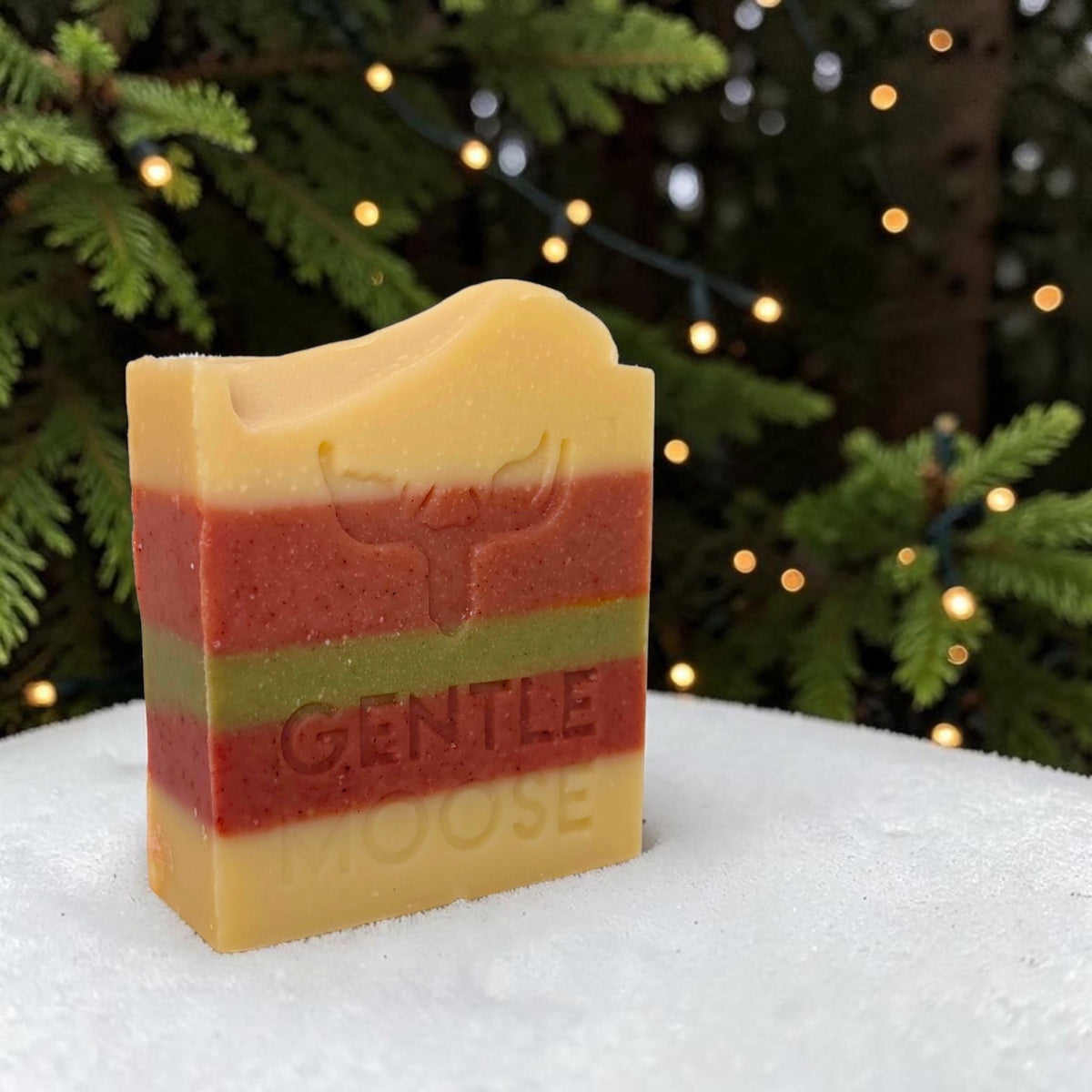 Christmasy Natural Soap