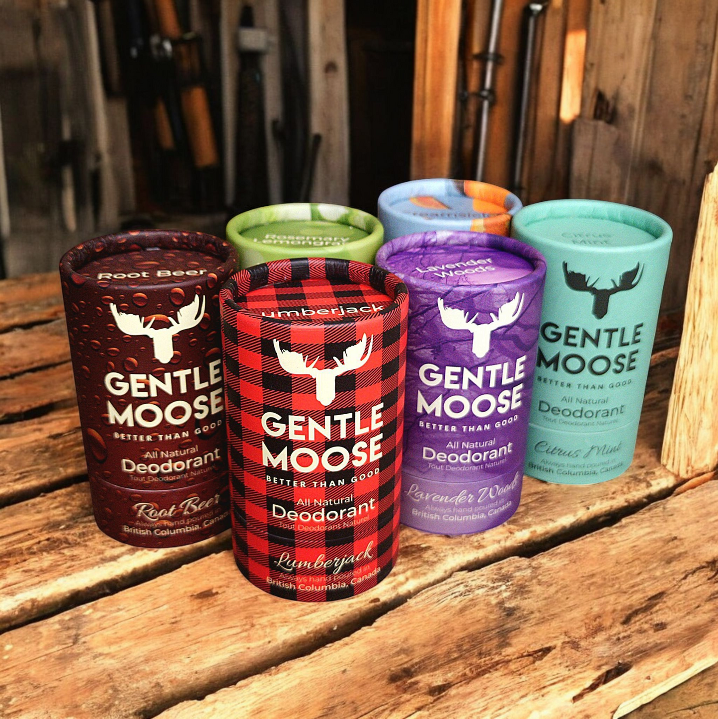 All Natural Deodorant 6-Pack