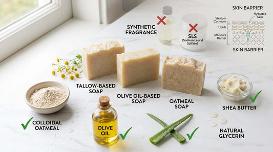 Natural Soap for Sensitive Skin: What Dermatologists Actually Recommend