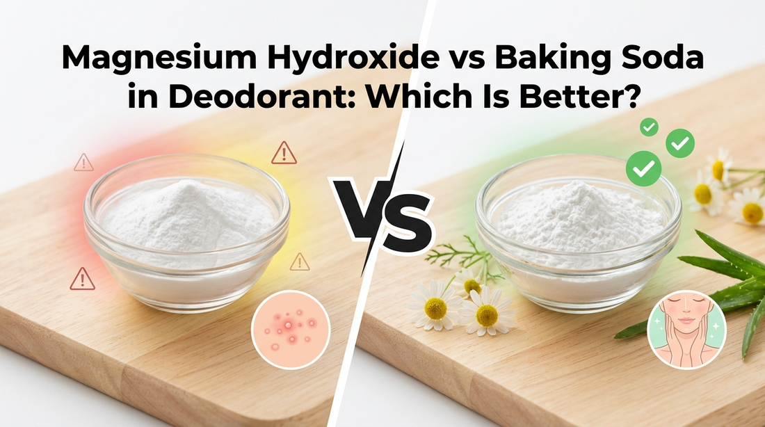 Magnesium Hydroxide vs Baking Soda in Deodorant: Which Is Better?