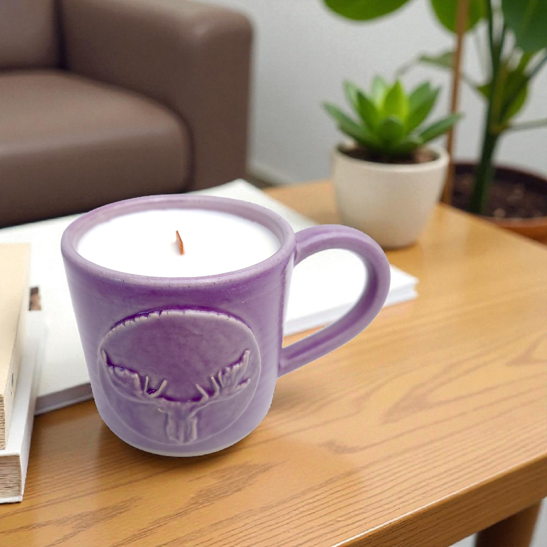 NEW! Ceramic Mug Soy Wax Candle