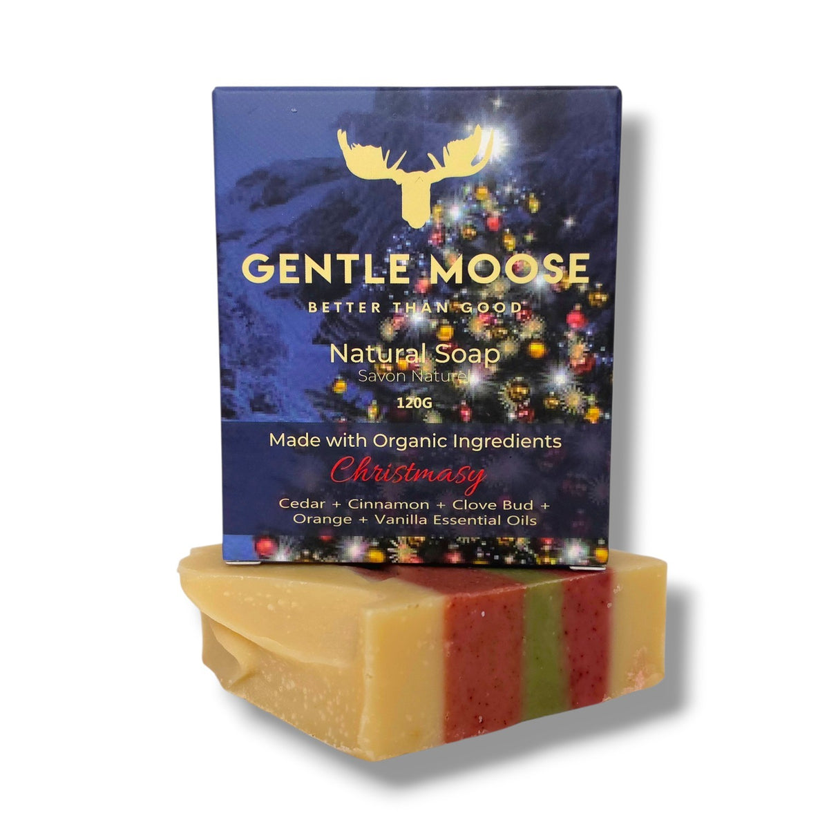Christmasy Natural Soap