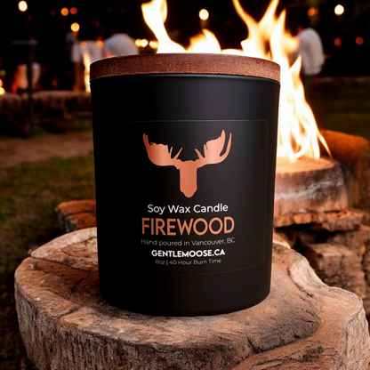 Soy Wax Candle Firewood