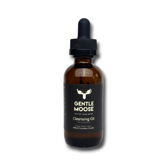 Gentle Moose Natural Skincare Cleansing Oil made in Canada