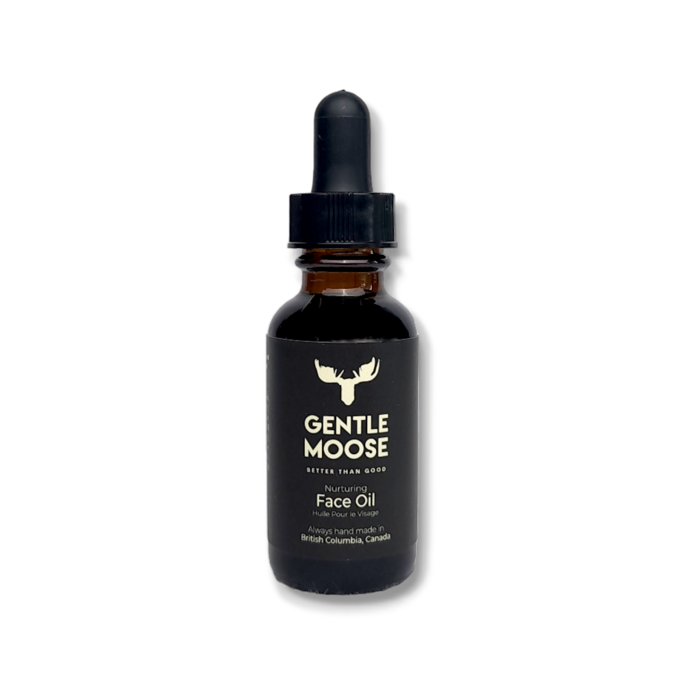 Gentle Moose Natural Skincare Nurturing Face Oil made in Canada