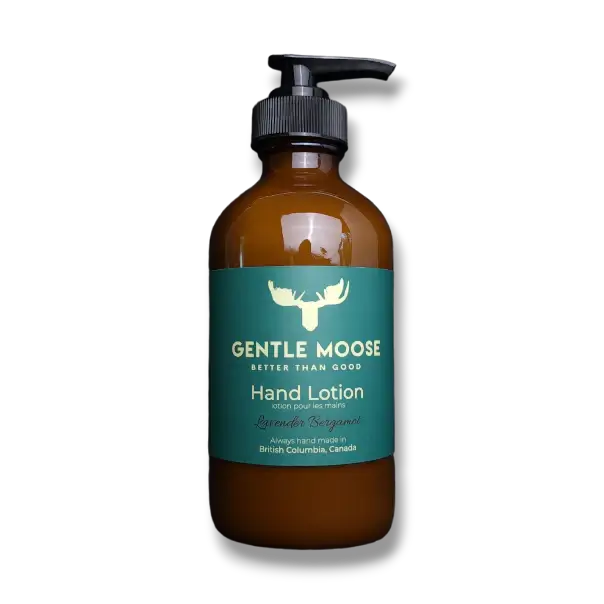 Gentle Moose Natural Skincare Hand Lotion Cream made in Canada