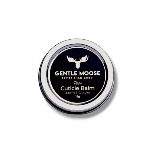 Gentle Moose Natural Skincare Rose Cutitcle Balm made in Canada
