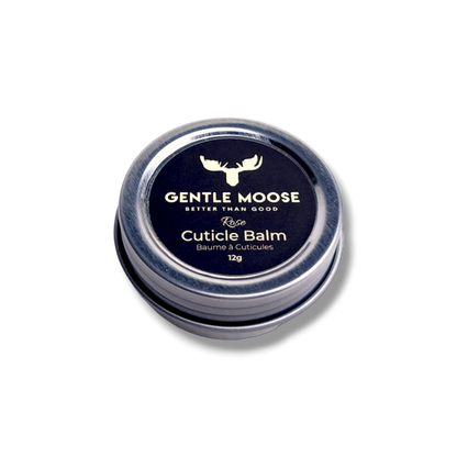 Gentle Moose Natural Skincare Rose Cutitcle Balm made in Canada