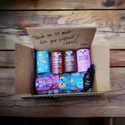 Gentle Moose Natural Deodorant 6 Pack made in Canada
