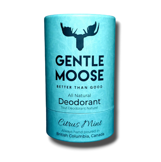 Gentle Moose Natural Skincare Aluminum and Baking Soda Free Deodorant Citrus Mint