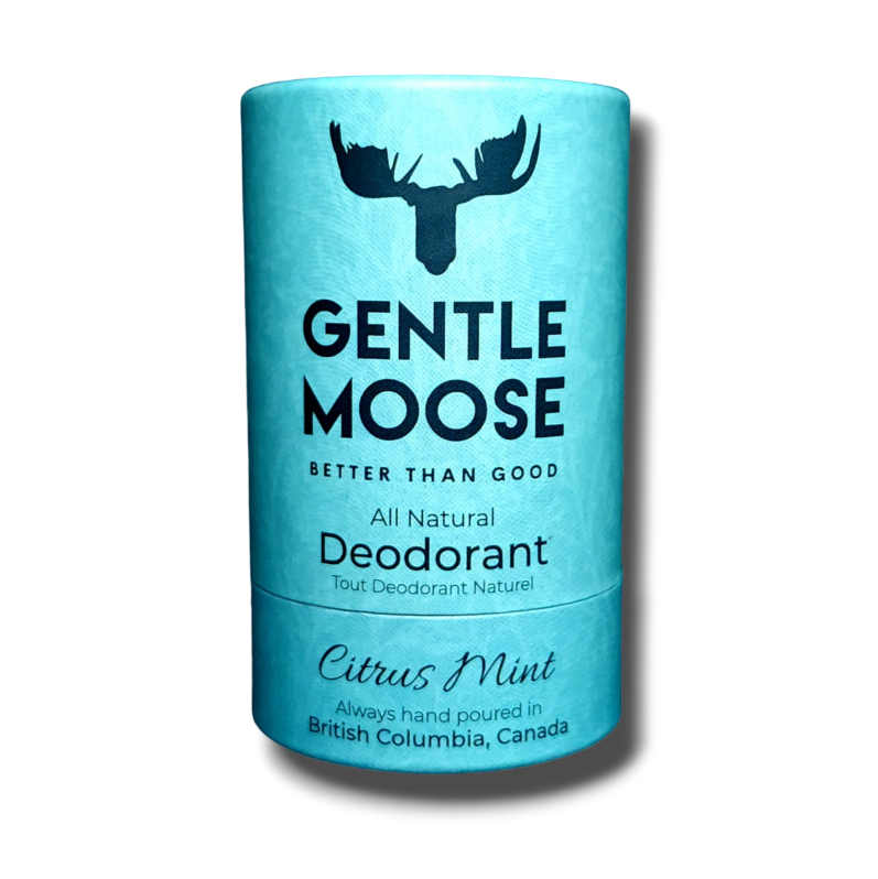 Gentle Moose Natural Skincare Aluminum and Baking Soda Free Deodorant Citrus Mint
