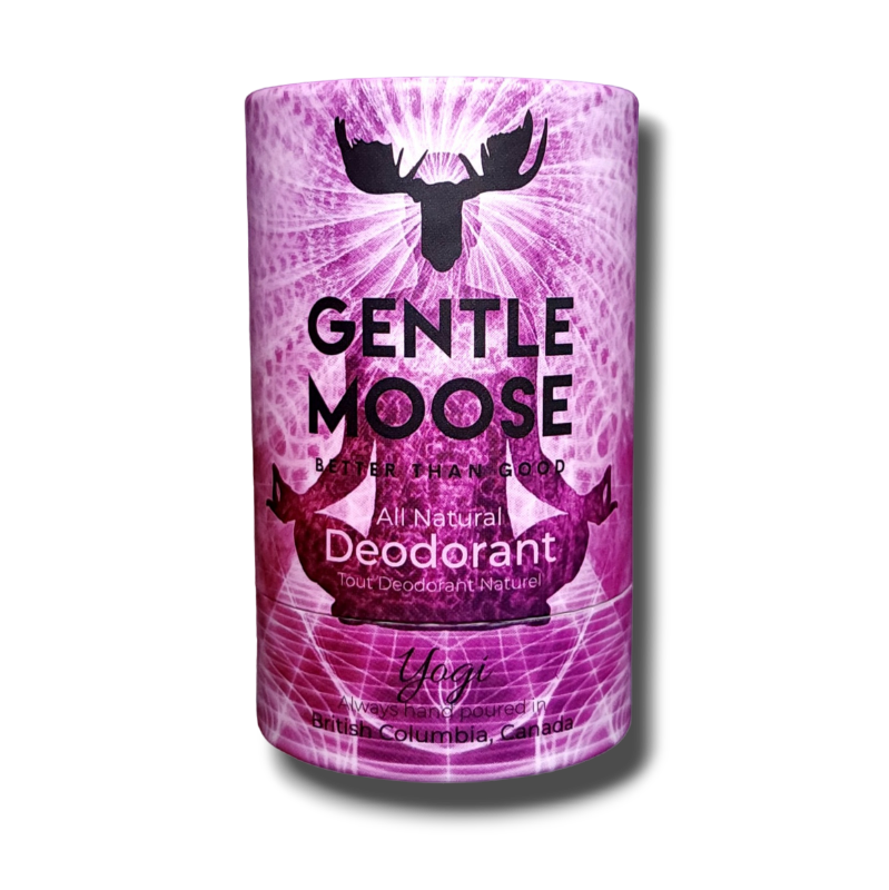 Gentle Moose Natural Skincare Aluminum and Baking Soda Free Deodorant Yogi Made In Canada