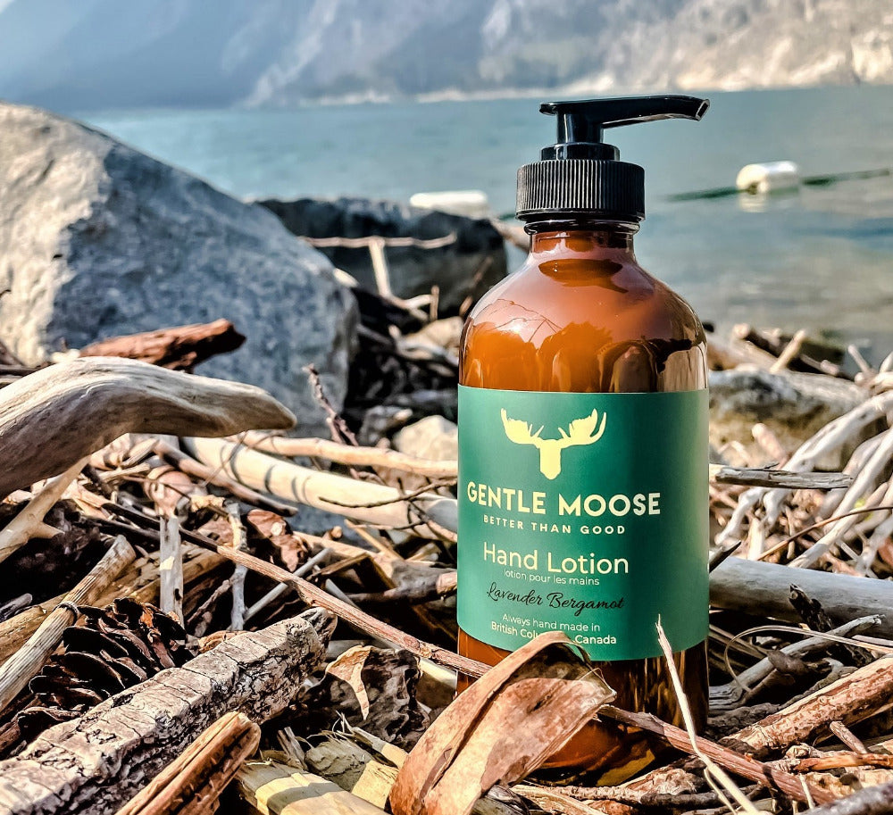 Gentle Moose Natural Skincare Hand Cream made in Canada Lavender