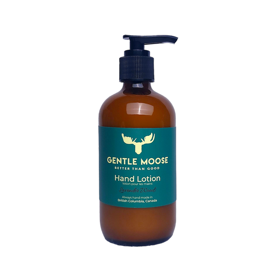 Gentle Moose Natural Skincare Hand Lotion Lavender Woods Scent