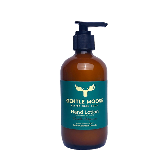 Gentle Moose Natural Skincare Hand Lotion Vanilla Bergamot Scent