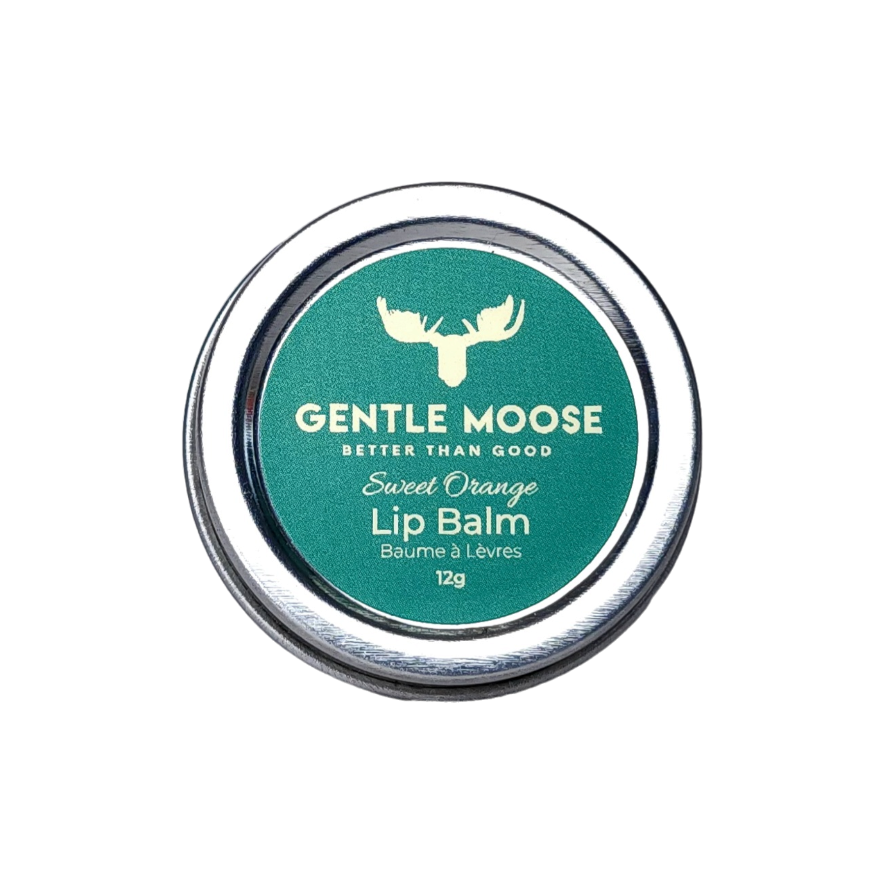 Gentle Moose Natural Skincare Lip Balm Made in Canada Sweet Orange Flavour
