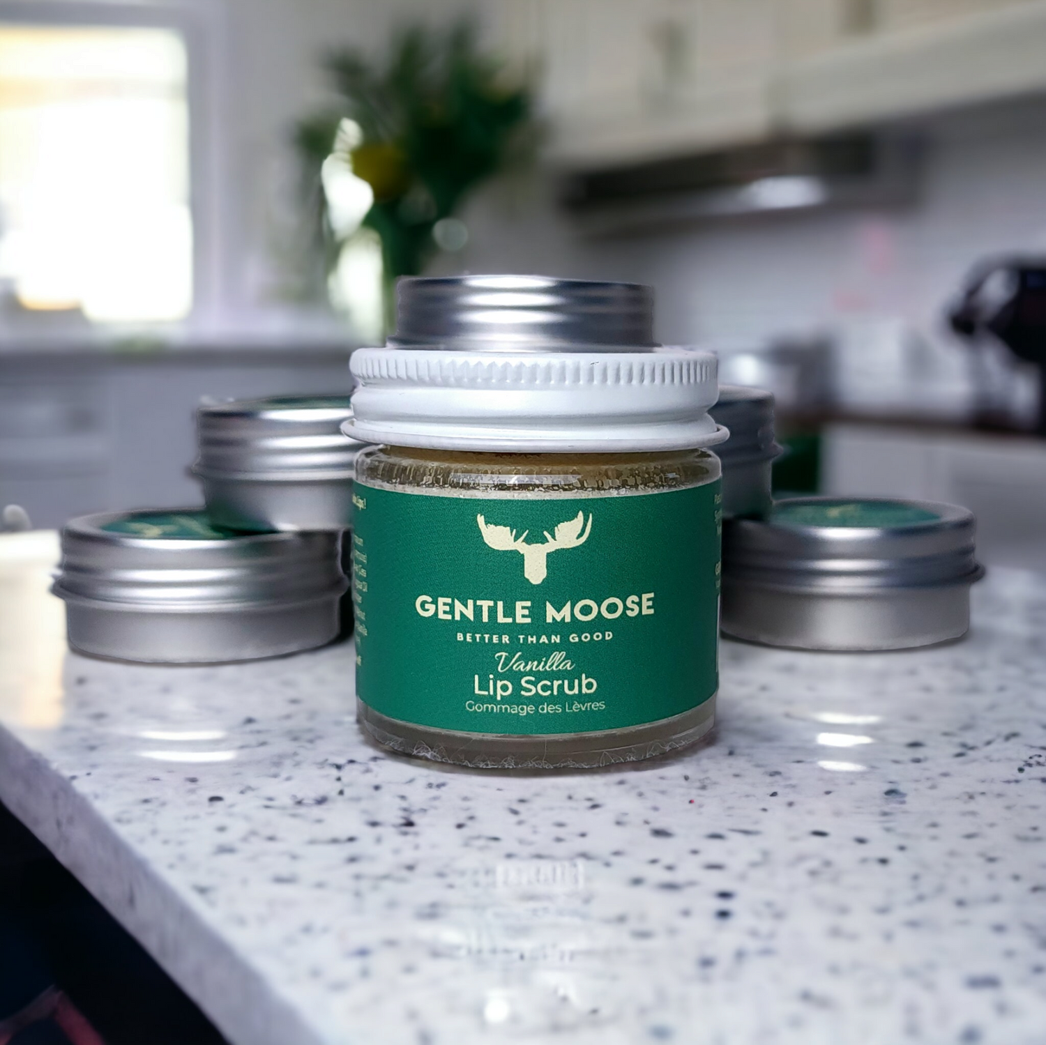 Gentle Moose Natural Skincare Vanilla Lip Scrub