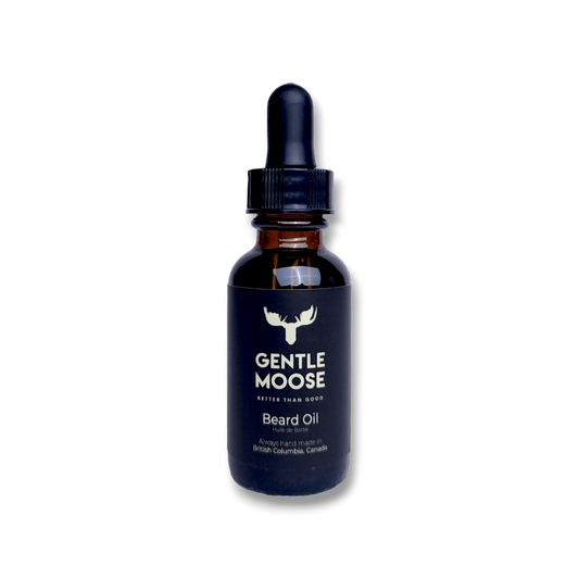 Gentle Moose Skincare Natural Beard Oil made in Canada