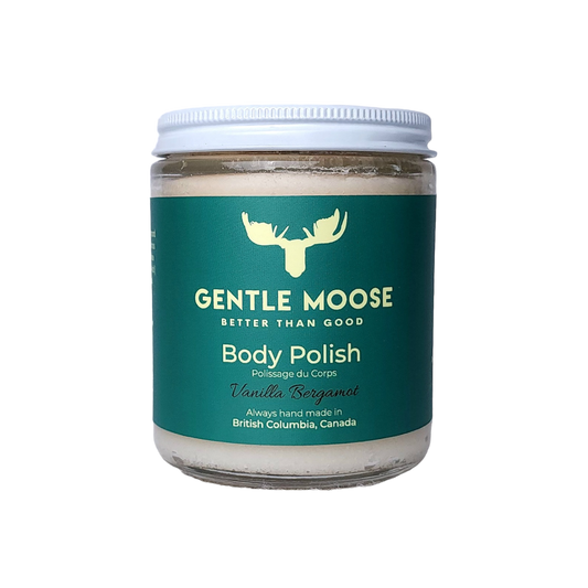 Gentle Moose Skincare Natural Body Polish Vanilla Bergamot Scent