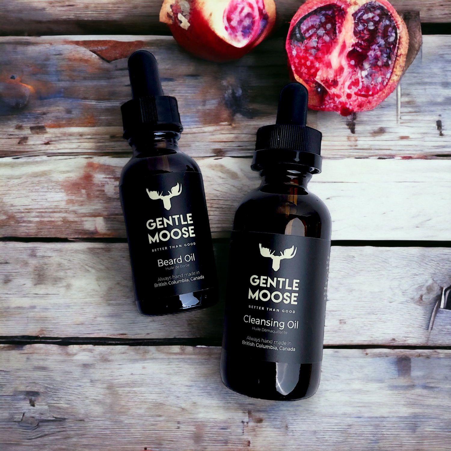 Gentle Moose Skincare Natural Face Oil and Cleansing Oil Made In Canada