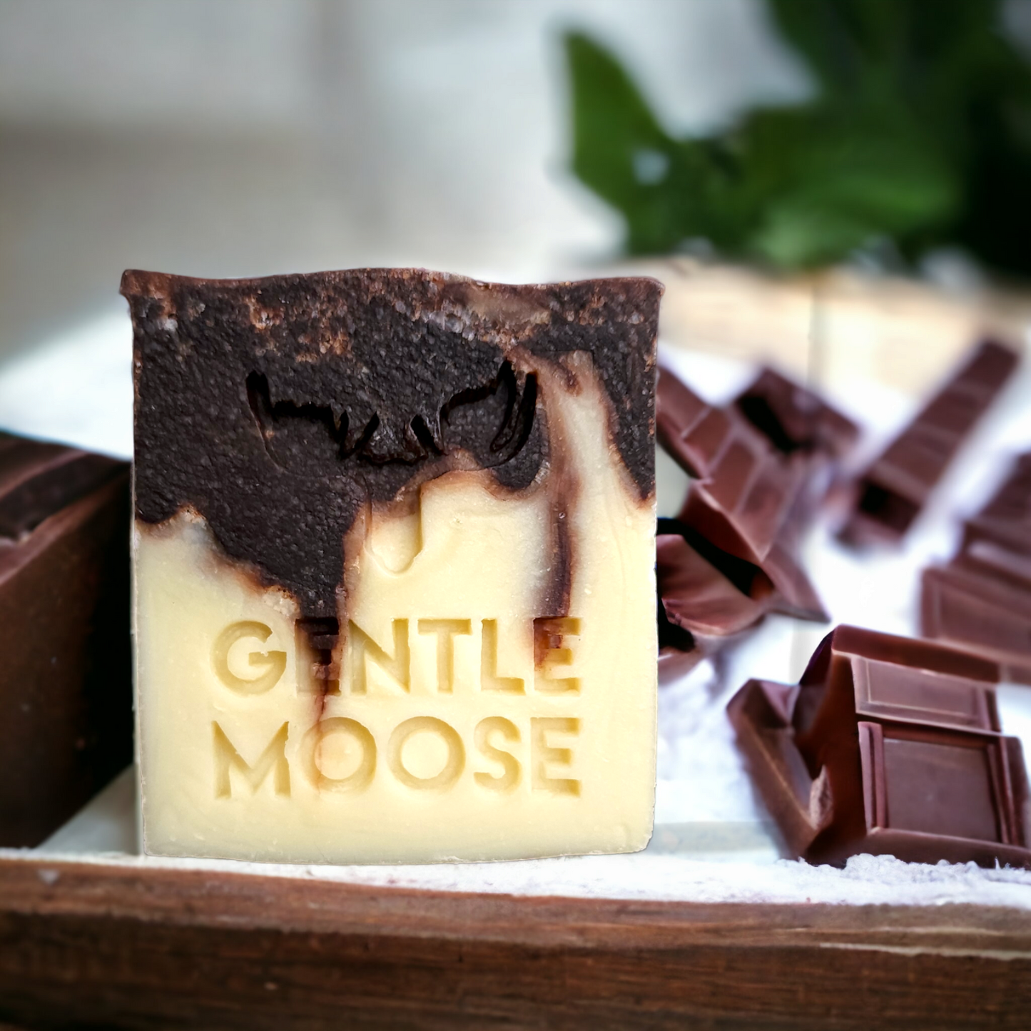 Gentle Moose Skincare Natural Soap Chocolate Peppermint Made In Canada