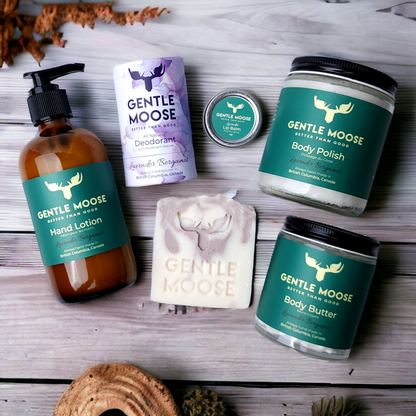 Gentle Moose best Natural lavender essential oil Soap for women with organic ingredients made in Canada