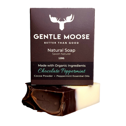 Chocolate Peppermint Natural Soap