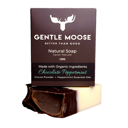 Chocolate Peppermint Natural Soap