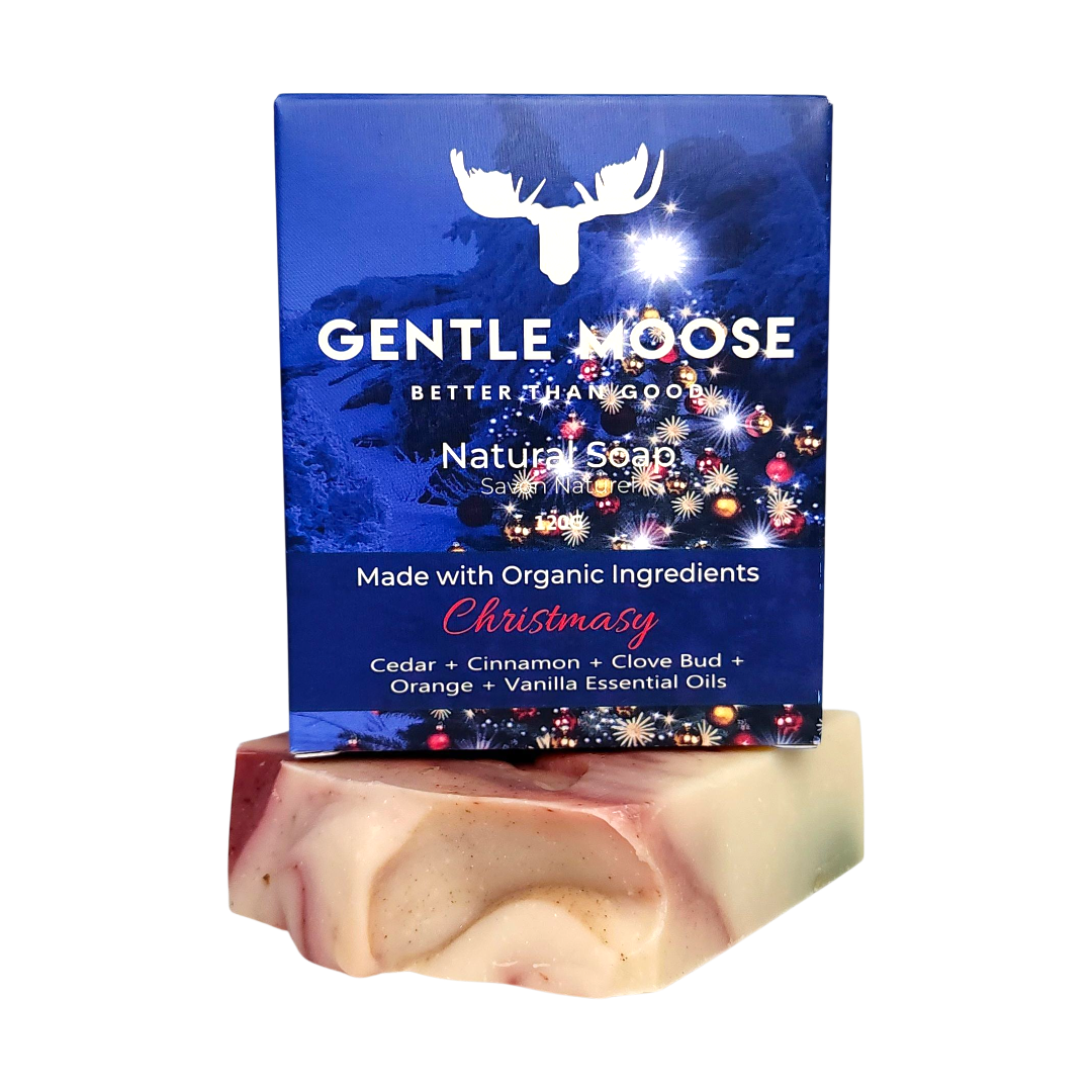 Christmasy Natural Soap