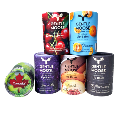 NEW! Natural Hemp Lip Balm 6-Pack