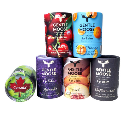 NEW! Natural Hemp Lip Balm 6-Pack