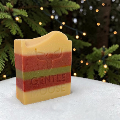 Christmasy Natural Soap