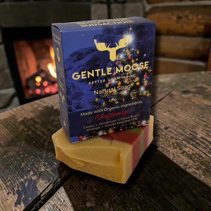 Christmasy Natural Soap