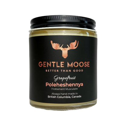 Gentle Moose Natural Skincare Muscle Rub Sore Back Relief made in Canada