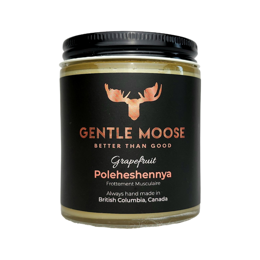 Gentle Moose Natural Skincare Muscle Rub Sore Back Relief made in Canada