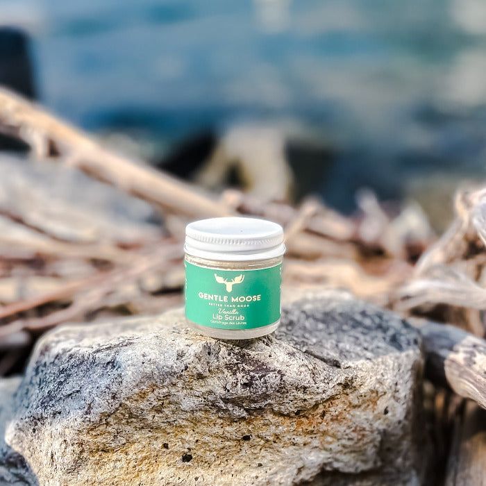 Gentle Moose Natural Lip Scrub made in Canada